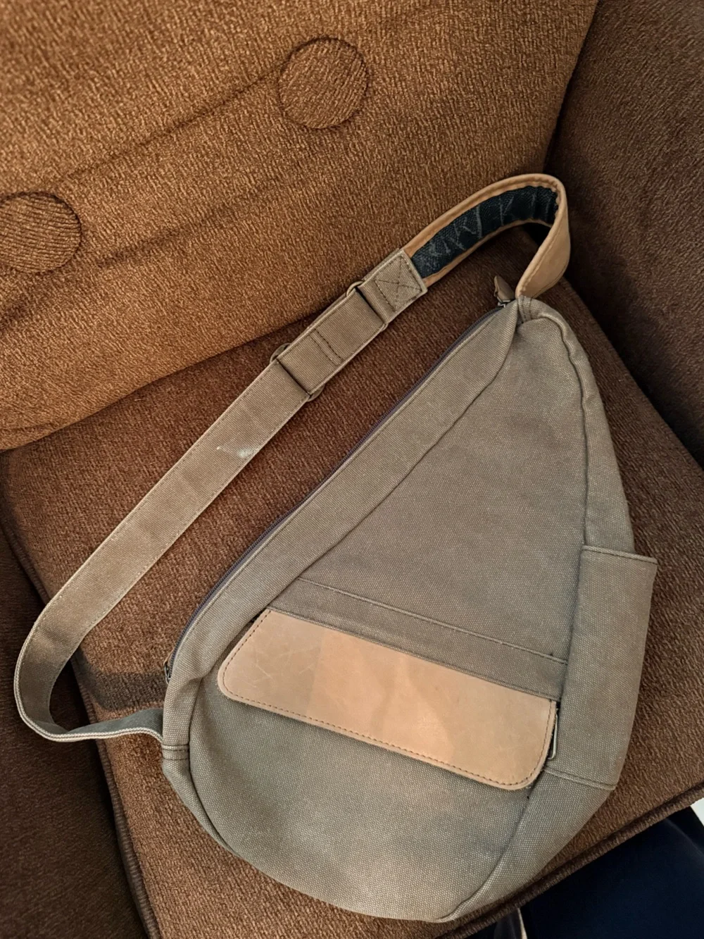 Vintage 90s LL Bean Ameribag Healthy Back Bag Crossbody Sling